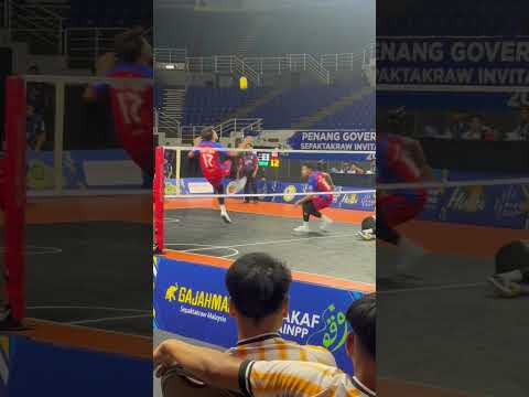 Aksi Zharif untuk Kuala Lumpur di Piala TYT P.Pinang . Dia semakin mencapai kemuncak prestasinya.