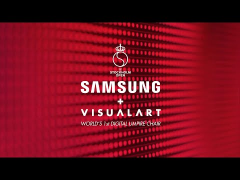 [Case Study] Samsung with Visual Art : THE DIGITAL UMPIRE CHAIR