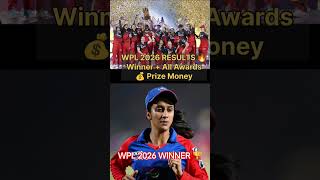 WPL 2026 Winner & All Award Winners | Orange Cap, Purple Cap, Prize Money | Khel Adda 90
