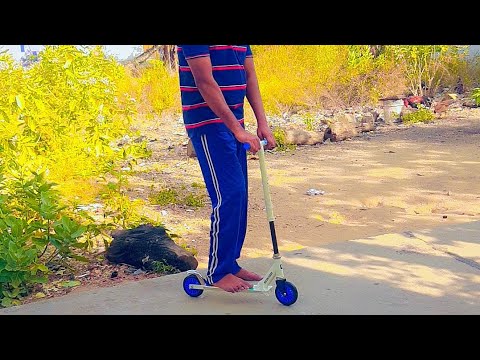 Kick Scooter Install showing step by step process