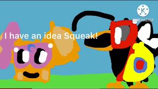 Super Squeak and Super Squak: The Movie but reversed version