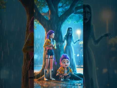 POV: When La Llorona Takes Shelter from the Rain #demonhunters #rumi #lallorona  #horror