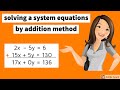 Solving Systems of Equations