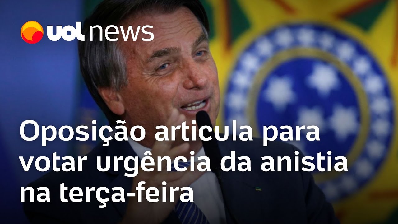 Com Bolsonaro condenado oposição articula para votar urgência do projeto de anistia na terça feira