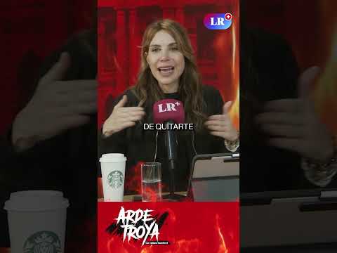LÓPEZ ALIAGA PIDE VOTAR POR KEIKO  | #ArdeTroya #shorts