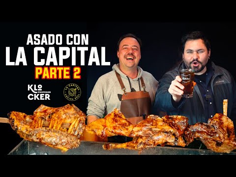 Asado con @lacapitalcocina de Oscar Meza PARTE 2