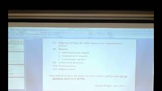 10/07/2025  Board Of Alderman meeting