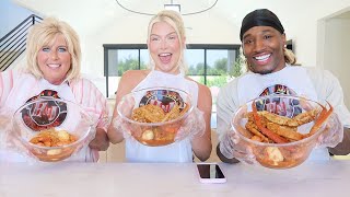 Seafood Mukbang with Momma HYDE!!