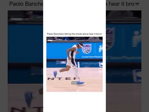 Paolo Banchero is a MENACE 😂🔥 #shorts #nba