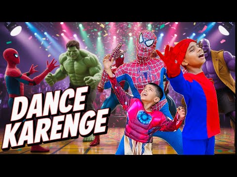 Dance Karenge | Spider-Man | Iron Man | Batman | Hulk | Thanos