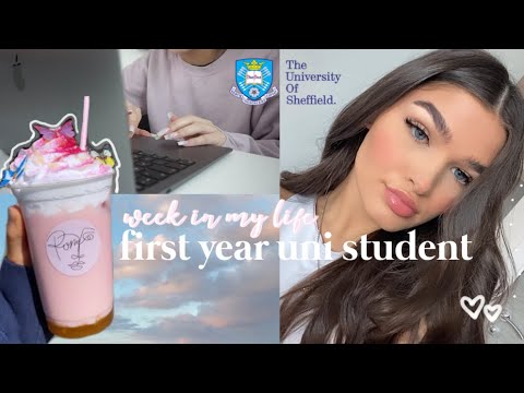 first year uni student week in my life (the university of Sheffield) ad