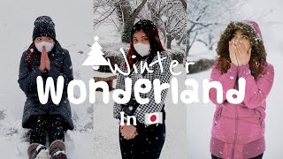 2022 FIRST WINTER SNOW EXPERIENCE in ICHIHARA JAPAN 🇯🇵 | SNOWMAN | Jueri Icel