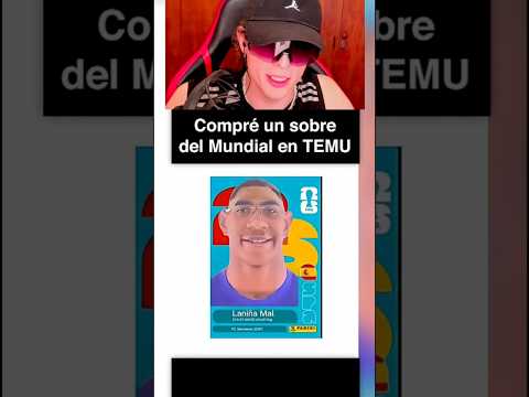 COMPRO UN SOBRE <strong>DEL</strong> MUNDIAL EN TEMU
