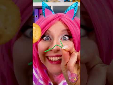 🌟 عقد أحمر الشفاه المصنوع يدويًا وقرط الكوكيز #مضحك #التسلل #شرطة #حيلة