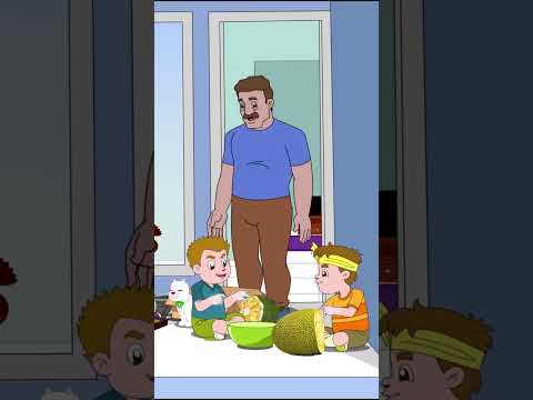 makan nangka #shorts #divatheseries #animation