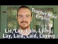 Understanding 'Lie' and 'Lay' Usage