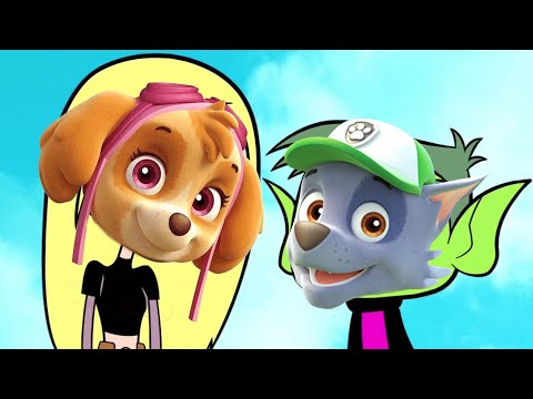 Teen Titans Go and Paw Patrol face swap @Big Fun Show