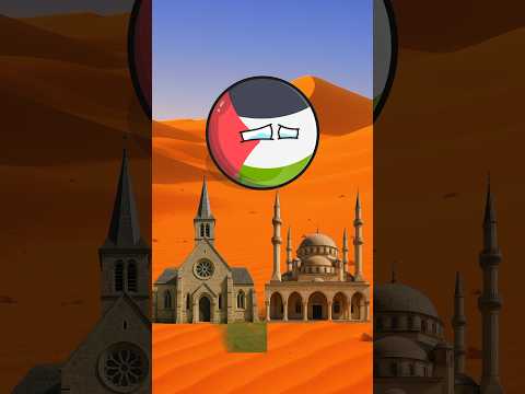 Isriwil Tidak Mengijinkan Palestina Beribadah #shorts #countryballs