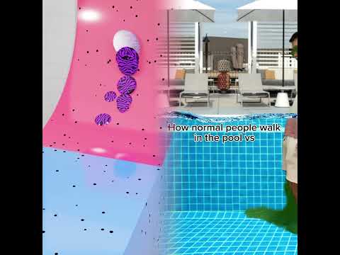 How normal people walk in water vs me #viral #fypシ #explor #foryou #foryoupage #funny