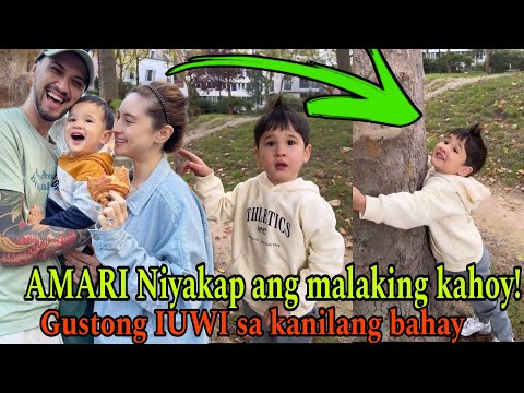 Anak ni Billy Crawford na si Amari SOBRANG Inlove Sa Mga Halaman