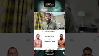 UFC328: Alexander Volkov vs. Waldo Cortes-Acosta #ufc #mma