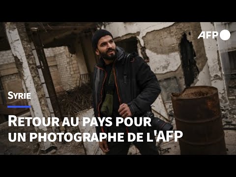 Syrie: un photographe de l'AFP revient dans sa ville natale | AFP