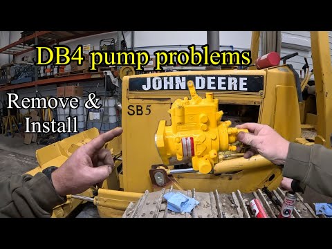 Stanadyne DB4 injection pump problems on Deere 450G dozer with 4045 engine. How do we fix?