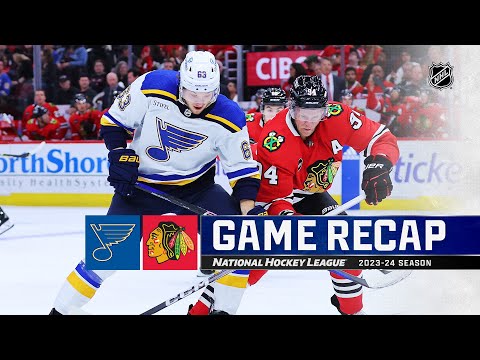 NHL Highlights  Blues vs. Jets - October 24, 2022 