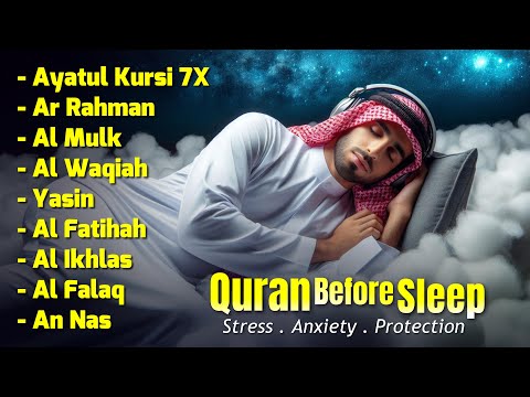 Night Quran Recitation in A Relaxing Voice I Alfatiha, Yasin ,Arrahman ,AlWaqiah ,mulk  By Alaa Aqel