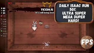 Isaac Daily Run 50! : Ultra Super Mega Duper Hard! @ NCtB EP 50