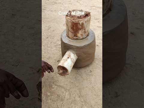 Mitti ka chulha rural village life #shorts