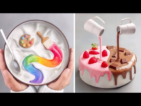 Cute Birthday Cake Decorating Ideas for Party || So Yummy Chocolate Cake Recipes