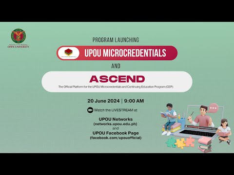 UPOU Microcredentials and ASCEND LMS Launch