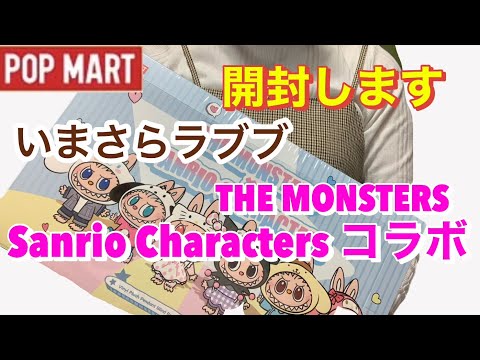 開封動画　ポップマート　THE MONSTERS Sainiiocharasters コラボ