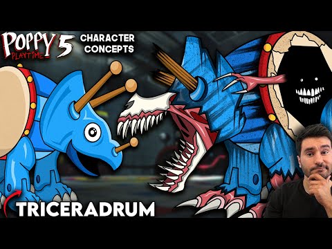 What Could Be In Poppy Playtime | Triceradrum | Chapter 5 | Character Concept