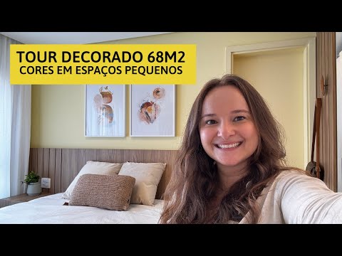 Tour AP 68m2 - Como usar Cores Em Apartamentos Pequenos