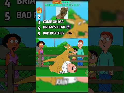 TOP 5 FUNNYMOMENTS IN FAMILY GUY.#familyguy #petergriffin #funny