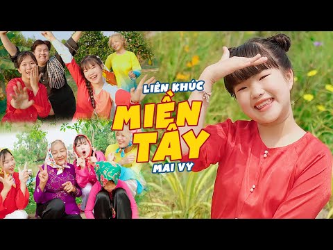 LIÊN KHÚC DÌA MIỀN TÂY 🏵️ Bé MAI VY 🏵️ NHẠC THIẾU NHI HAY NHẤT CỦA BÉ MAI VY 2024