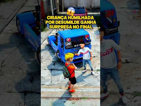 CRIANÇA HUMILHADA POR VIZINHO DESUMILDE DEU A VOLTA POR CIMA KKK😎 #shorts #gta5 #gtarp