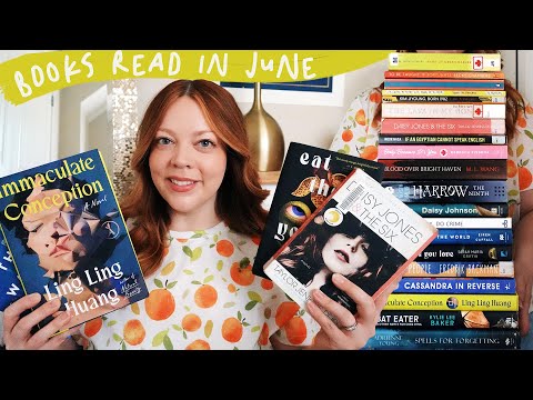 20 Books I Read in June ☀️