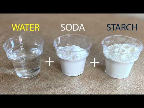 Soda + Starch + Water: Easiest DIY Molding Mass Recipe!