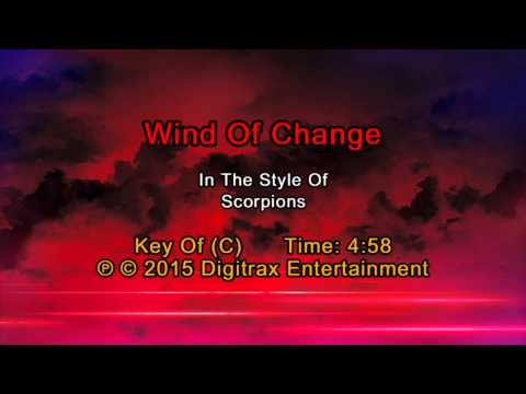 Scorpions – Wind Of Change (Backing Track)