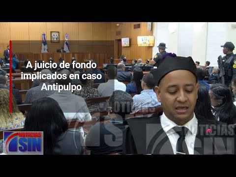 A juicio de fondo implicados en caso Antipulpo