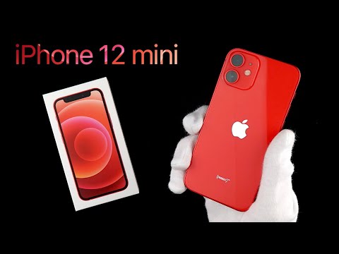 iPhone 12 mini Product RED Unboxing & First Look | ASMR Unboxing