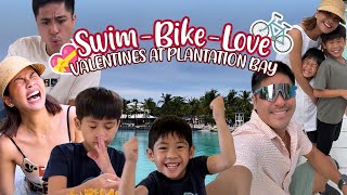 Swim, Bike, Love Valentines at Plantation Bay 