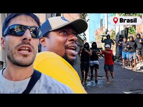 ATRAPADO EN UN TIR0TE0 EN LA FAVELA MÁS PELIGROSA | Salvador de Bahia, Brasil