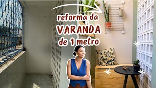 REFORMA da VARANDA do APÊ ALUGADO de mainha