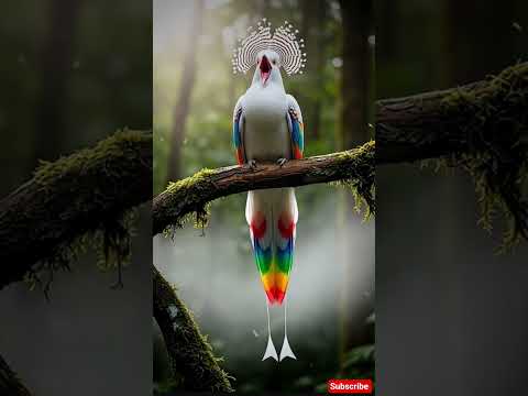 beautiful bird of paradise##nature#birdslover#oiseau#aiartwork