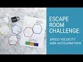 Speed, Velocity, and Acceleration Challenge