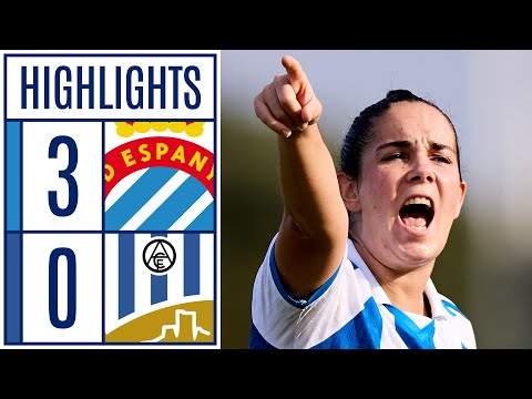 RCD ESPANYOL 3 - 0 ALHAMA CF ELPOZO | RESUMEN LIGA F MOEVE